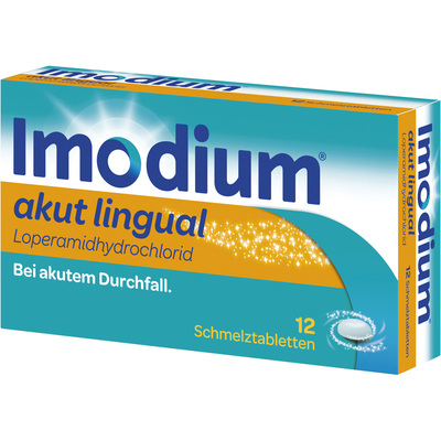 Imodium akut lingual